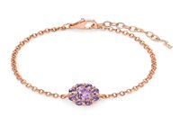 Bracciale Miluna Donna Le Gemme in Argento Ametista BRD994 - BRD994